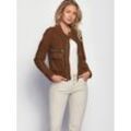 Lederjacke MAZE "Clermont" Gr. L, braun (cognac) Damen Jacken