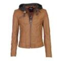 Lederjacke MAZE "Mico" Gr. L, braun (cognac) Damen Jacken