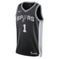 San Antonio Spurs Icon Edition 2022/23 Nike Dri-FIT NBA Swingman Trikot für Herren - Schwarz