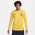 FFF (Men's Team) 2024/25 Stadium Goalkeeper Nike Replica Fußballtrikot mit Dri-FIT-Technologie für Herren - Gelb