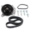 SKF Wasserpumpe + Keilrippenriemensatz mit Dichtungen für RENAULT PEUGEOT TOYOTA CITROËN VAUXHALL SUBARU OPEL DAIHATSU 16100-09530 16100-09531 16100-8