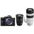 Sony Alpha ILCE-7R V + FE 24-70mm f2,8 + FE 70-200mm f2,8 - abzgl. 400,00€ Winter-Cashback - abzgl. 200,00€ Welcome to Alpha-Bonus