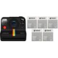 Polaroid Now+ Gen2 Kamera Schwarz + 600 B&W Film 8x 5er Pack