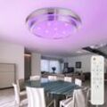 Rgb led Decken Leuchte Sternen Effekt Wohn Schlaf Zimmer Beleuchtung fernbedienung Tageslicht Lampe