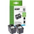 KMP - Tintenpatronen Doppelpack H75D ersetzt hp 301XL