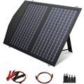 60W Solar Panel Faltbare Solar Ladegerät Dual 5V usb 18V dc Ausgang Wasserdicht für Handy camping Boote - Allpowers