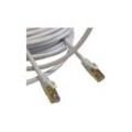 Patchkabel CAT7 Netzwerkkabel lan dsl weiss Netzwerk Kabel RJ45 Ethernet 0,5m