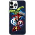 Handyhülle Avengers 001 Marvel Full Print Marineblau kompatibel mit iPhone 14 Plus