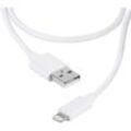 USB-Kabel usb 2.0 usb-a Stecker, Apple Lightning Stecker 2.00 m Weiß 36300 - Vivanco