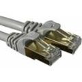 Patchkabel CAT7 Netzwerkkabel lan dsl grau Netzwerk Kabel RJ45 Ethernet 1m