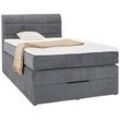 Boxspringbett Runner in Grau ca. 90x200cm