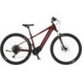 FISCHER Montis 7.0I Mountainbike (Laufradgröße: 29 Zoll, Rahmenhöhe: 43 cm, Unisex-Rad, 630 Wh, Rot )