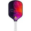 Pickleballschläger JOOLA "Ben Johns Hyperion CAS 13.5", bunt (schwarz, orange, rot, violett, weiß, gelb), RacketsportschlägerB:190,5mm L:419,1mm, B:190,5mm L:419,1mm