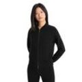 icebreaker City Label ZoneKnit™ Merino Insulated Knit Bomberjacke - Frau - Black - Größe S