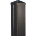 Aluminiumzaun Pfosten Anthrazit 7 x 7 x 70 cm
