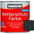 Primaster Wetterschutzfarbe 2,5 l anthrazitgrau Schutzlack Holzschutzfarbe