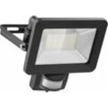 GOOBAY LED-Fluter mit Bewegungsmelder, 30W, 2550lm, 4000K, schwarz