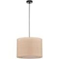 Lindby - Hängeleuchte Soula, ø 40 cm, beige, Kunststoff, E27 - beige