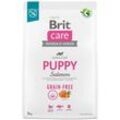 Brit - Trockenfutter für Welpen und Junghunde aller Rassen (4 Wochen - 12 Monate). Care Dog Grain-Free Pu