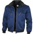 Pilotjacke mit Teddyfutter 1000 Gr. m marine - marine - Qualitex