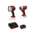 Pack Einhell 18V Power X-Change - Schlagschrauber te-ci 18/1 Li-Solo - LED-Lampe te-cl 18/2500 LiAC-solo - Starter Kit p