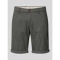 Regular Fit Bermudas mit Strukturmuster Modell 'FURY'