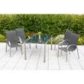 Merxx Lucca Set 5tlg. Tisch 150x90 cm