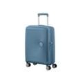 American Tourister Hartschalen-Koffer »Soundbox« Spinner 55 - Blau