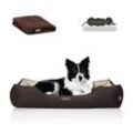 BedDog PREMIUM Orthopädisches Hundebett BUFFY Memory Foam Kunstleder