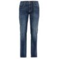 camel active 5-Pocket Jeans im Used-Look, 2-Way Stretch