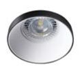 Kanlux Exklusiver Einbaurahmen SIMEN rund 75mm Downlight für GU10 oder GU5.3 schwarz weiß B/W