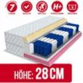 Matratze 180x200 hati max 28cm 9 Zonen H2 H3 exclusive Latex Visco Federkern neu