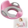 Yardin - Kinder Toilettensitz Baby Sitz Töpfchentrainer wc Aufsatz Potty Training Toilettentrainer mit Anti-Rutsch, Griffe und Rückenlehne Geeignet