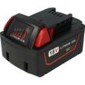 1x Akku kompatibel mit Milwaukee M18 chm, CHIWP12-502X, CHIWP12-0X, CHIWP12, CHIWF34-502X Werkzeug (4000 mAh, Li-Ion, 18 v) - Vhbw