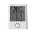 Innenthermometer-Hygrometer, digitaler Hygrometer-LCD-Monitor, Desktop-Thermo-Hygrometer mit hoher Genauigkeit für die Komfortniveauanzeige zu Hause,