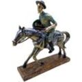 Signes Grimalt - Don Quijote auf Pferd Verschiedene graue Personenfigur 25x26x8cm