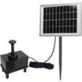 2W Springbrunnen Solarpumpe Wasserspiel Fontaene Solar Pumpe Teichpumpe fuer Garten,Vogel-Bad,Teich,Fisch-Behaelter (2W) - Uisebrt