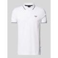 Regular Fit Poloshirt mit Knopfleiste Modell 'Agnello'