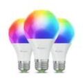 Nanoleaf Essentials Matter Smart Bulb E27 - 3er-Set - Weiß