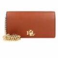 Lauren Ralph Lauren Clutch Tasche Leder 18 cm lauren tan