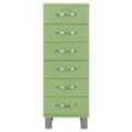 Tenzo Malibu Kommode Metall/Holzwerkstoff 41x41x111 cm Spring Green