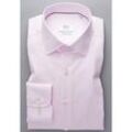 COMFORT FIT Luxury Shirt in rosa unifarben, rosa, 46