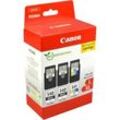 3 Canon Tinten 5224B017 Multipack 2 x PG-540L + 1 x CL-541XL 4-farbig