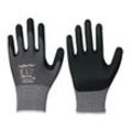 Handschuhe LeiKaFlex 1466 Größe 8 grau EN420+EN388 PSA-Kategorie ii