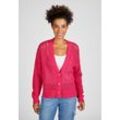 Strickjacke LECOMTE "LeComte Strickjacke" Gr. 42, pink Damen Strickjacken