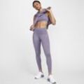 Nike Go 7/8-Leggings mit Taschen, starkem Halt und hohem Bund für Damen - Lila