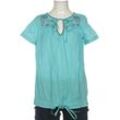 edc by Esprit Damen Bluse, blau, Gr. 34