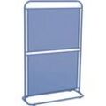 Outdoor Sichtschutz-Stellwand Divido blau 80,0 x 124,0 cm