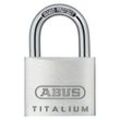 Abus - titalium - Vorhangschloss 64TI/35 gleichschließend - Silber