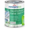 L-Farbe [eco] lichtgrau (ral 7035), 0,75 Liter, Öko Farbe für Holz innen und außen, mit 3fach Schutz, nachhaltig, umweltfreundlich - lichtgrau (ral